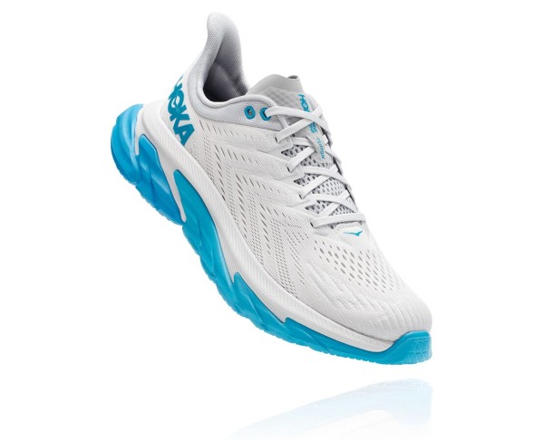 Hoka One One Clifton Edge Mens UK - Blue Road Running Shoes - AKNMO6501